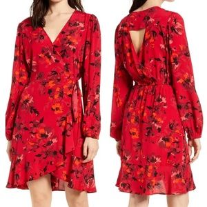 Band Of Gypsies Le Flirteur Long Sleeve Dress